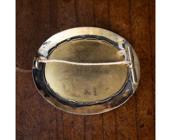 Micromosaico ovale - XIX secolo