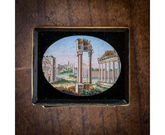 Micromosaico rettangolare - XIX secolo