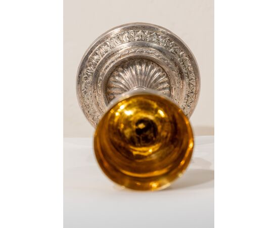 Calice liturgico in metallo - inizio XIX secolo