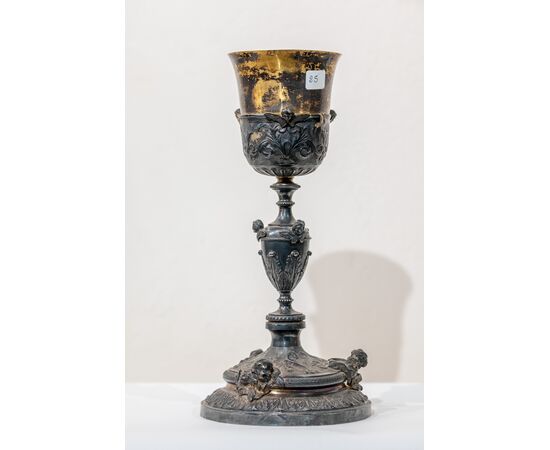 Calice liturgico in argento - inizio XIX secolo