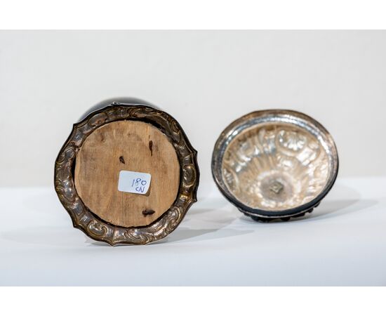 Pisside in argento XVIII secolo - Piccola rottura sulla base