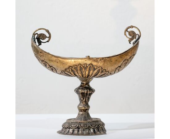 Navicella in argento - XVIII secolo