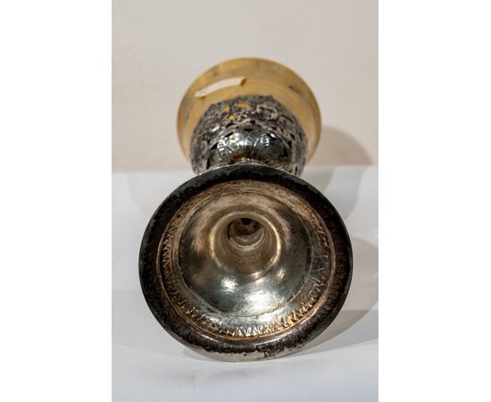 Liturgical silver chalice - 17th century