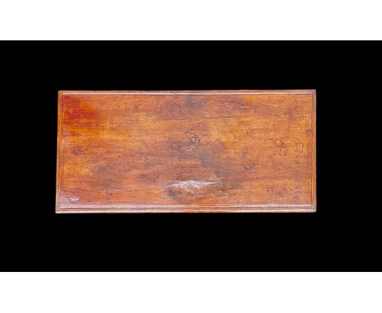 Solid walnut coffee table.