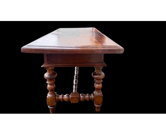 Solid walnut coffee table.