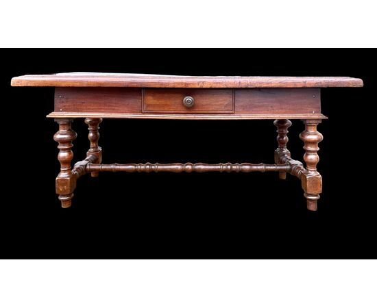 Solid walnut coffee table.