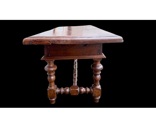 Solid walnut coffee table.