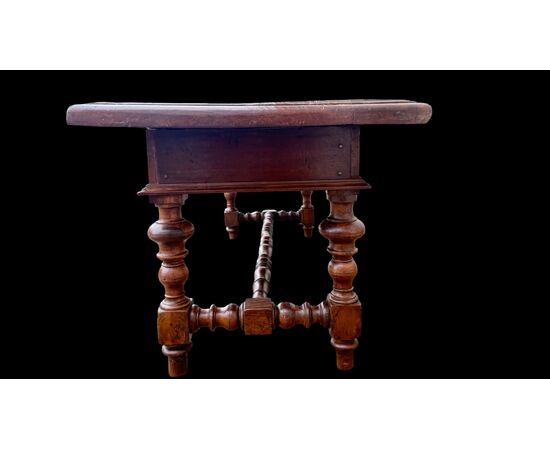 Solid walnut coffee table.