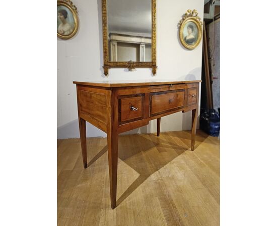 PICCOLO SCRITTOIO LASTRONATO NEOCLASSICO SECONDA META’ DEL XVIII SECOLO