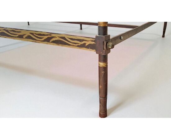 WROUGHT IRON BED - GENOA - 18TH CENTURY