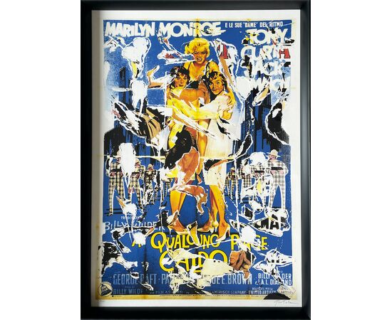 A qualcuno piace caldo - Mimmo Rotella (1918-2006)