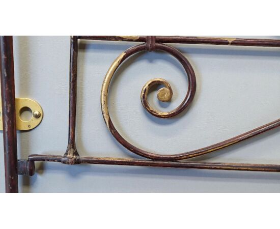 WROUGHT IRON BED - GENOA - 18TH CENTURY