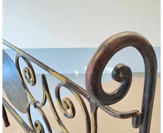 WROUGHT IRON BED - GENOA - 18TH CENTURY