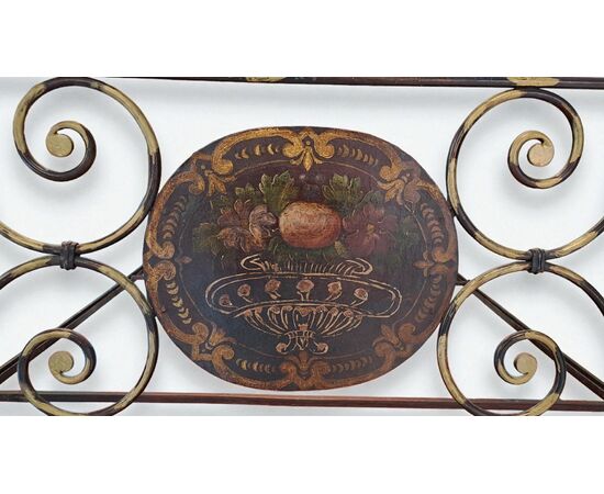 WROUGHT IRON BED - GENOA - 18TH CENTURY