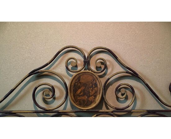 WROUGHT IRON BED - GENOA - 18TH CENTURY