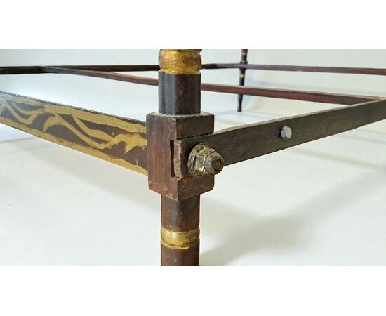 WROUGHT IRON BED - GENOA - 18TH CENTURY