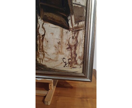 PAINTING WITH FEMALE NUDE, SECOND HALF OF THE 19TH CENTURY