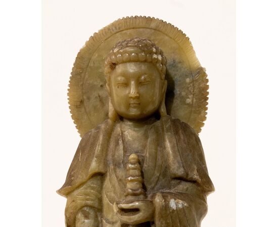 Jade Buddha - 19th century - minor flaws