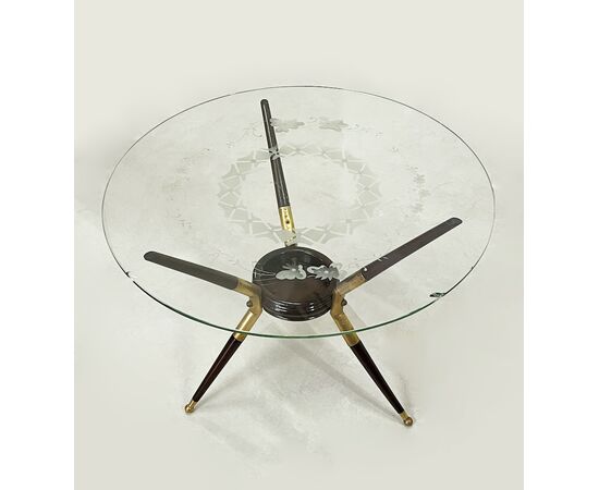 Coffee table attr. Cesare Lacca - 1950