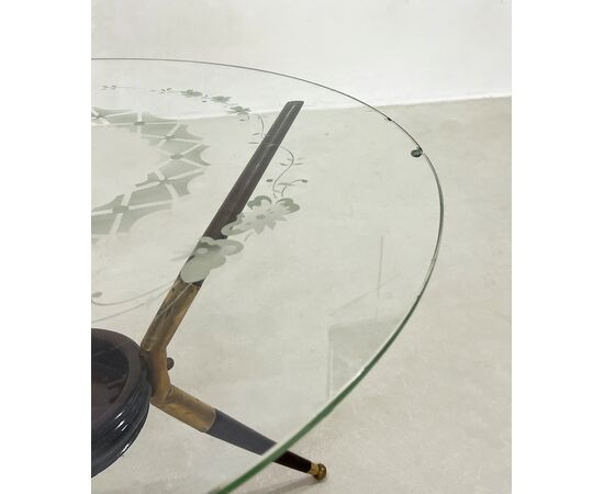 Coffee table attr. Cesare Lacca - 1950