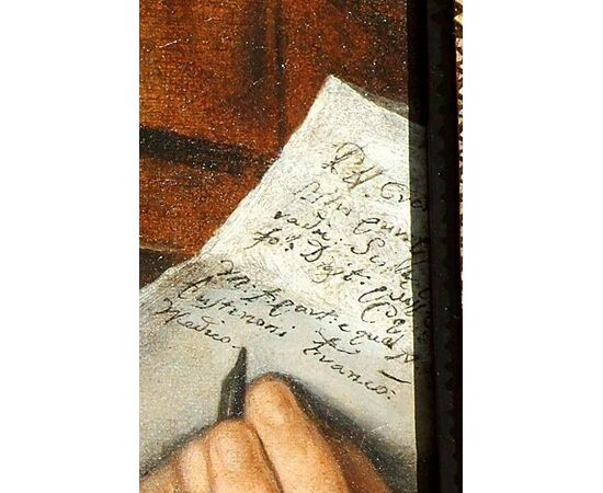 Antonio Brighenti  - Il Dott.Franco Fustinoni mentre prescrive una cura.