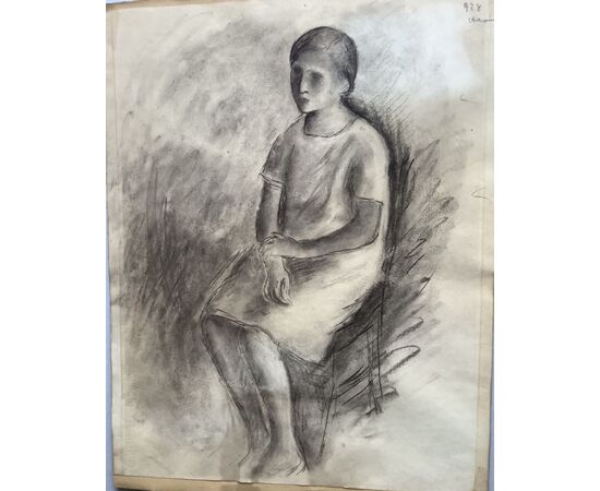 "Seated Girl" (1928)