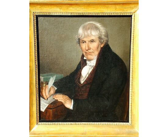 Antonio Brighenti  - Il Dott.Franco Fustinoni mentre prescrive una cura.