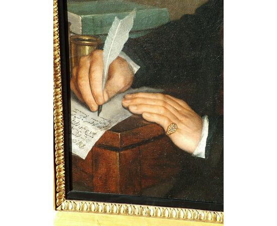 Antonio Brighenti  - Il Dott.Franco Fustinoni mentre prescrive una cura.