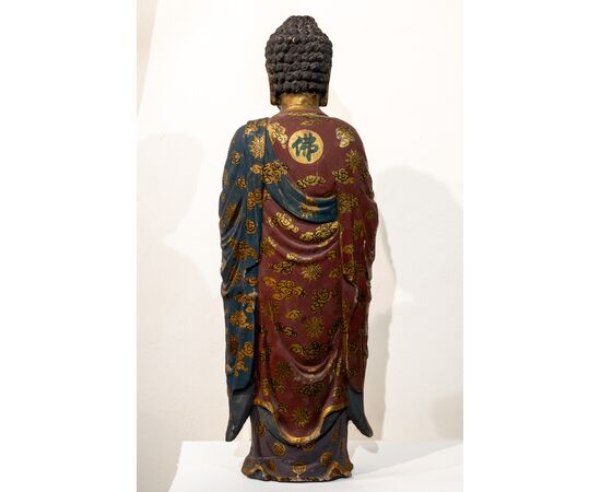 Wooden Buddha - Early 20th Century