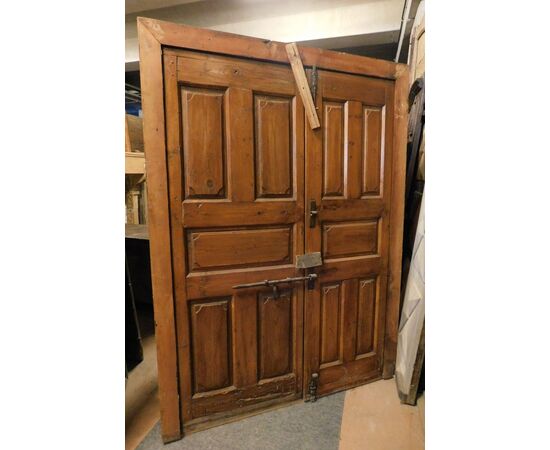 ptcr415 larch door, with frame mis.cm152 xh 206 cm     