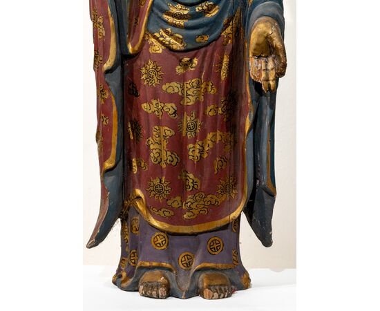Wooden Buddha - Early 20th Century