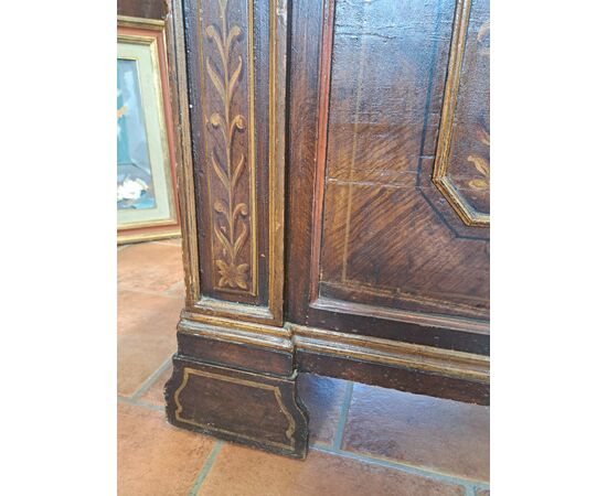 18th century painted chest