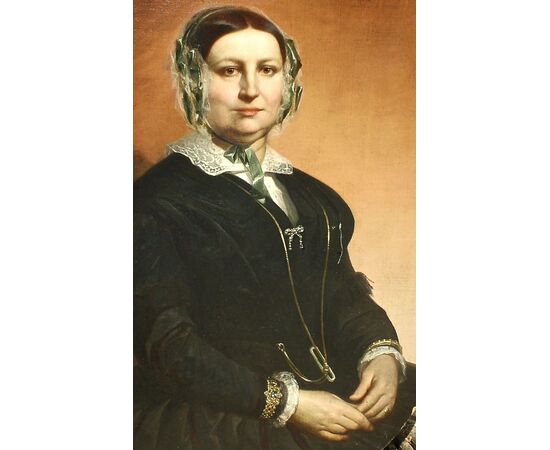 Mauro Conconi - Ritratto di gentildonna (1851)