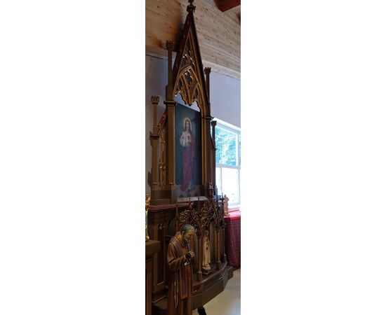 Neo-Gothic altar