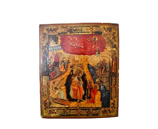 Icona russa Profeta Elia XIX secolo