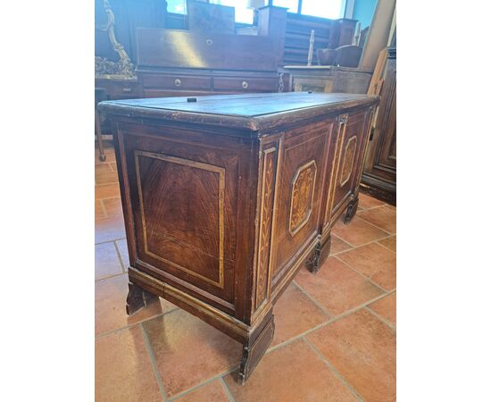 18th century painted chest