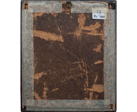 European painter (19th century) - Small portrait of a gentleman.