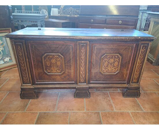 18th century painted chest