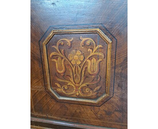 18th century painted chest