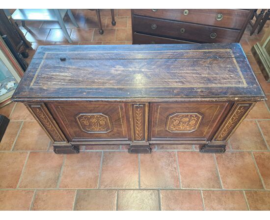 18th century painted chest
