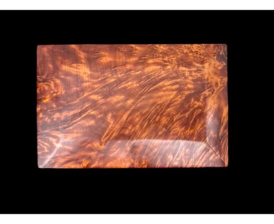 Scatola in radica di tuja.Periodo D’eco’.