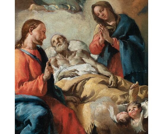 Francesco Zugno (Venezia 1709 - Venezia 1787) - Transito di S. Giuseppe.