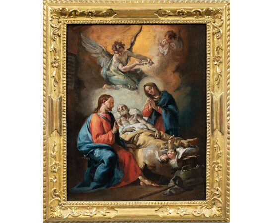 Francesco Zugno (Venezia 1709 - Venezia 1787) - Transito di S. Giuseppe.