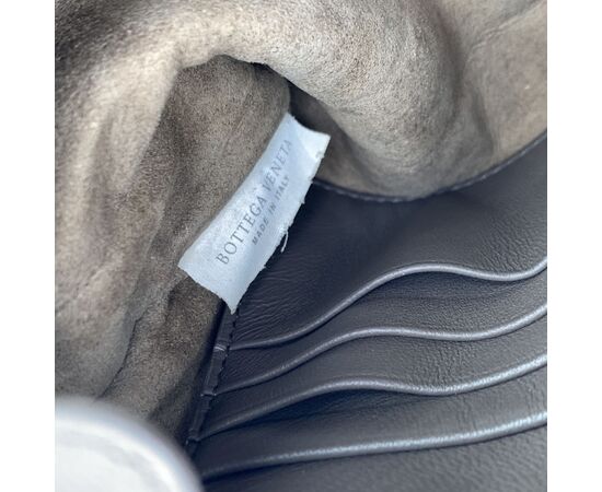 BOTTEGA VENETA Borsa a Tracolla in Pelle Col. Marrone Pouch S