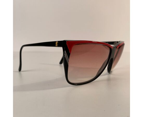 ROBERTA DI CAMERINO Occhiali da Sole Vintage in Acetato Col. Nero