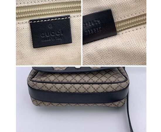 GUCCI Borsa a Tracolla in Tela Col. Beige M