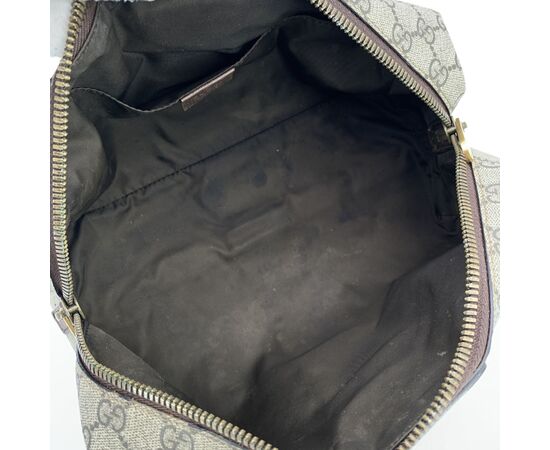 GUCCI Pochette Vintage in Tela Col. Beige Ophidia M