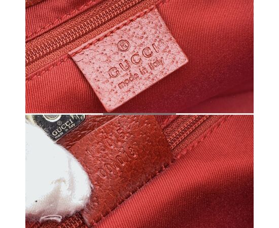 GUCCI Borsa Shopper in Tela Col. Rosso M