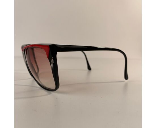ROBERTA DI CAMERINO Occhiali da Sole Vintage in Acetato Col. Nero