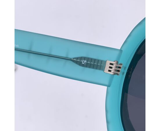 JEREMY SCOTT Occhiali da Sole in Plastica Col. Turchese